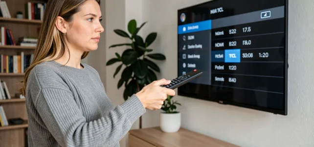 Astuce pratique : comment allumer une TV TCL directement sur l’entrée HDMI