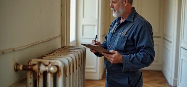 Comment estimer facilement le poids d&rsquo;un radiateur en fonte rempli ou vide d&rsquo;eau